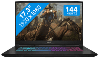 MSI Katana 17 HX B14WFK - 17.3 inches - Intel Core i7 - 16GB RAM/1TB SSD RTX 5060