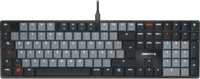 CHERRY KC 500 MX LP Kabelgebundene Tastatur QWERTZ Schwarz