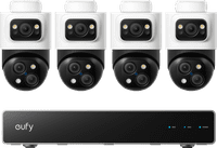 eufy PoE Security System + NVR + S4 4-pack
