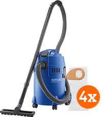 Nilfisk Buddy II 18 T + Nilfisk Staubsaugerbeutel für Buddy II (4x)