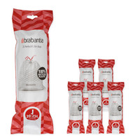 Brabantia Müllbeutel Code J - 20-25 Liter (120 Stück)
