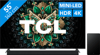 TCL 55 inches QD Mini-LED C61K 4K (2025) + TCL Q65H