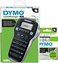 DYMO LabelManager 160P Qwertz + 1 zusätzliches Schriftband