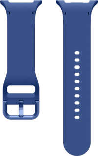 Samsung Galaxy Watch8 Series Silikon Sport Armband Blau S/M