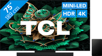 TCL 75 inches QD Mini-led C71K 4K (2025) + TCL Q65H