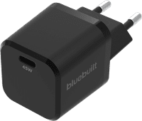 BlueBuilt Power Delivery Charger with USB-C Port 45W Black