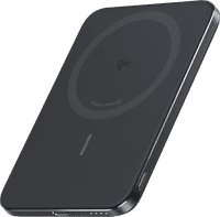 Anker MagGo Slim Wireless Powerbank mit MagSafe und Qi2 5.000 mAh mit Schnellladefunktion Schwarz