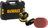 DeWalt DCW210NT-XJ (ohne Akku) + Bosch Schleifscheibe 125 mm K80, K120, K240 (25x)