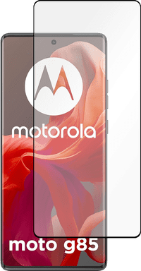 Just In Case Full Cover Motorola Moto G85 Screen Protector Black