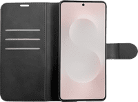 Just in Case Wallet Samsung Galaxy S25 Edge Book Case Schwarz