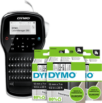 DYMO LabelManager 280 Case Kit + 3 zusätzliche Schriftbänder