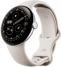 Google Pixel Watch 4 Silber/Creme 41 mm