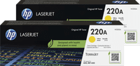 HP 220A LaserJet Toner Gelb (2 Stück)
