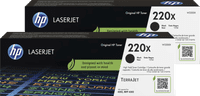 HP 220X LaserJet Toner Schwarz (2 Stück)