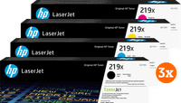 HP 219 LaserJet Toner Multipack (3 Stück)