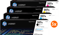 HP 207A Toner Multipack (3 Stück)