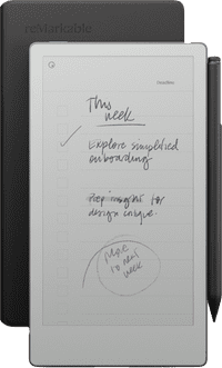 reMarkable Paper Pro Move mit Book Case Leder Schwarz