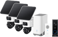eufyCam S4 3-pack + HomeBase 3 + Video Doorbell E340 + Chime