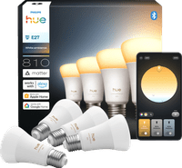 Philips Hue A60 White Ambiance E27 810 lumens 4-pack