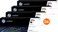 HP 415A Toner Multipack (3 Stück)