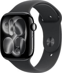 Apple Watch Series 11 46 mm Schwarz Sportarmband S/M