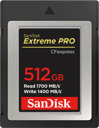 SanDisk Extreme Pro 512GB CFexpress Typ B