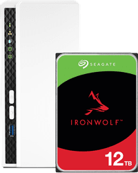 QNAP TS-233 + Seagate Ironwolf 12 TB