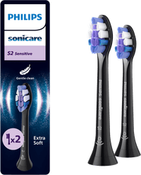 Philips Sonicare Optimal Sensitive HX6052/88 Schwarz (2 Stück)