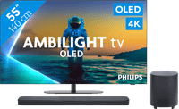Philips Ambilight 55 Zoll OLED810 4K (2025) + JBL Bar 500 M2 Schwarz