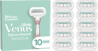 Gillette Venus Deluxe Smooth Sensitive Replacement Blades (10 units)