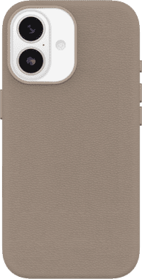 OtterBox Symmetry iPhone 17 Back Cover with MagSafe Magnet Leather Gray