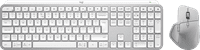 Logitech MX Master 4 Light Gray + Logitech MX Keys S for Mac QWERTZ White