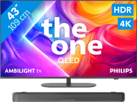 Philips Ambilight 43 inches PUS9000 QLED 4K (2025) + Philips TAB5109