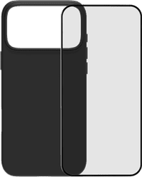 BlueBuilt Protective Backcover mit MagSafe iPhone 17 Pro Max Schwarz + BlueBuilt iPhone 17 Pro Max Panzerglas