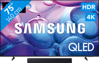 Samsung 75'' QLED Q60F + Samsung HW-B410GF
