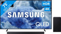Samsung 75'' QLED Q8F + Samsung HW-B760GF