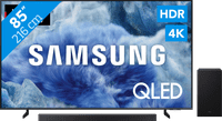 Samsung 85'' QLED Q8F + Samsung HW-B760GF