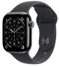 Apple Watch Series 11 Cellular 42 mm Titan Schiefer Sportarmband M/L