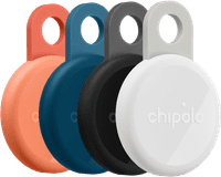 Chipolo LOOP 4-pack Coral, Blue, Black, White