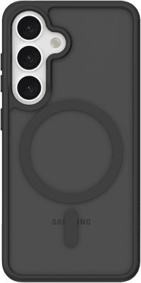 Just in Case Back Cover with Fall Protection Samsung Galaxy S24 Black with Magnet