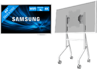 Samsung Flip Pro WM65B + Neomounts MOVE Go Flip FL50-515WH1