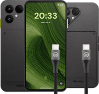 Fairphone 6 256GB Schwarz 5G + Zubehörset