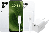 Fairphone 6 256GB White 5G + Complete Accessory Pack