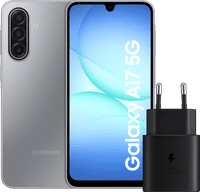 Samsung Galaxy A17 128GB Grau 5G + Samsung Ladegerät 25 Watt Schwarz
