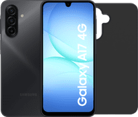 Samsung Galaxy A17 128GB Schwarz 4G + BlueBuilt Backcover Schwarz