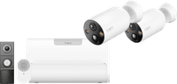 TP-Link Tapo C460 Doppelpack + H500 Smart HomeBase + D235 Smart Battery & Wired Doorbell