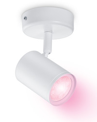 WiZ 1 Spot Imageo Weiß - Weiß- und Farblicht - GU10