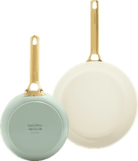 GreenPan Padova Reserve 20cm + 26cm Frying Pan Set Pastel Green