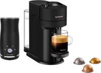 De'Longhi Nespresso Vertuo Next ENV120.BM + Pierre Milchaufschäumer