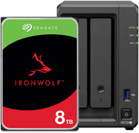 Synology DS725+ + Seagate IronWolf 8TB